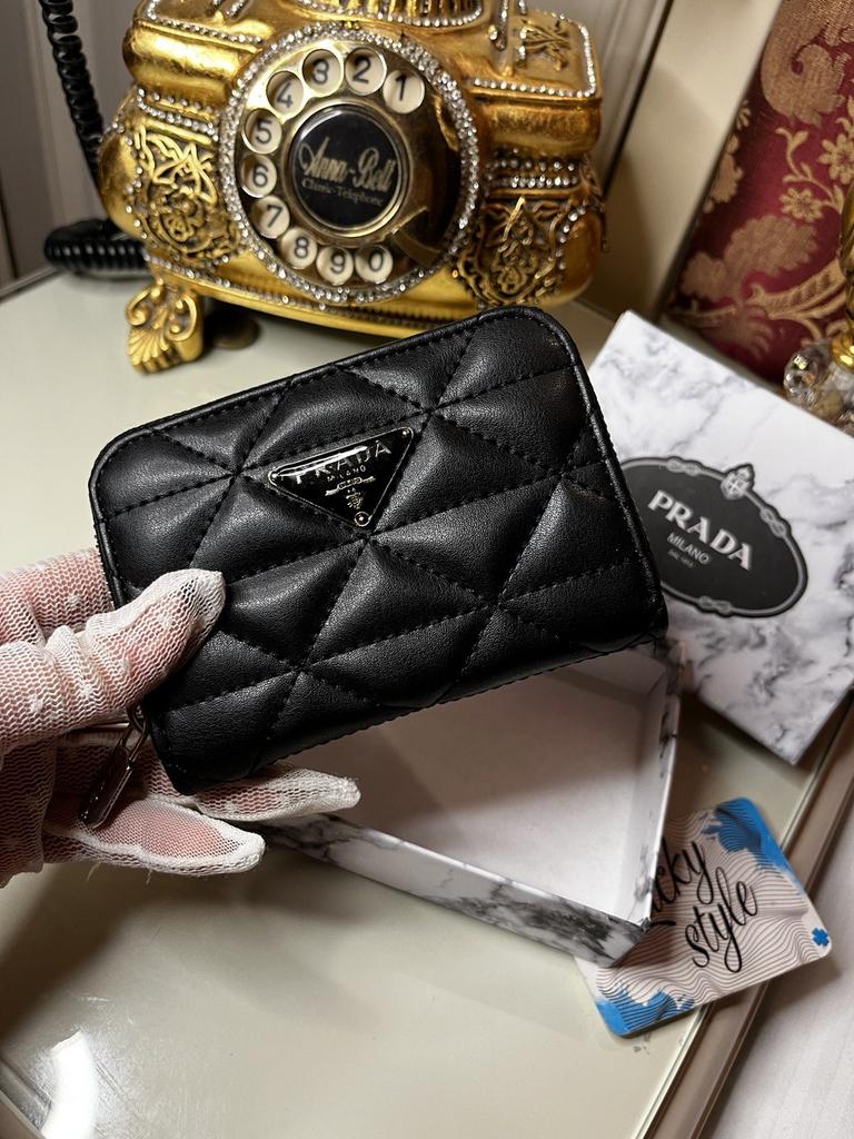 Кошелек mini black Prada 223