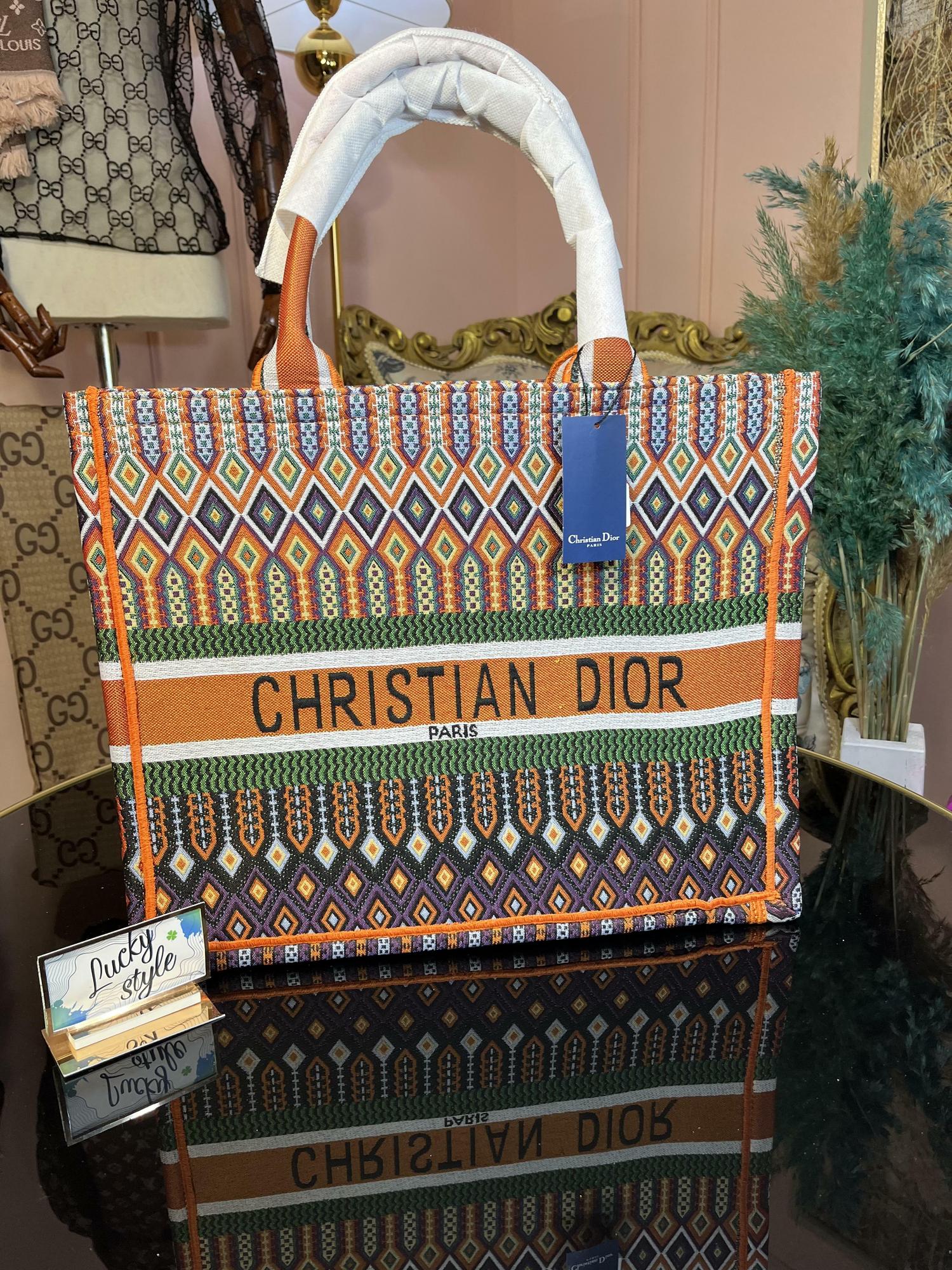 Dior Shopper цветной шоппер Диор 4421124