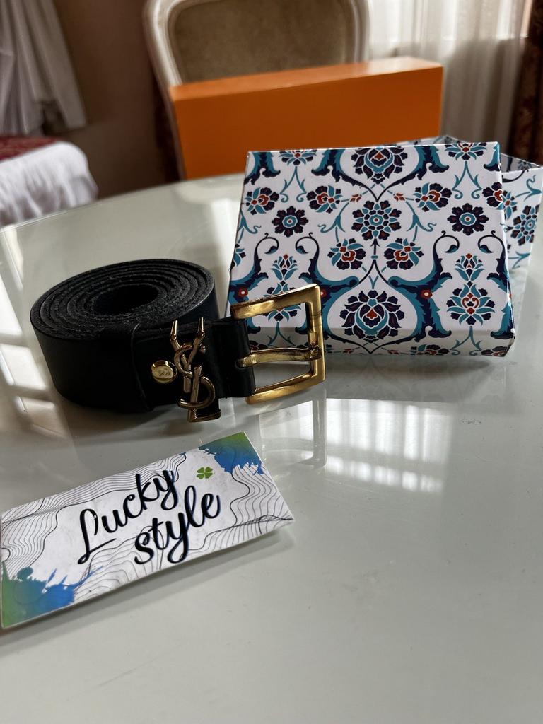 YSL натуральная кожа ремень 1211111