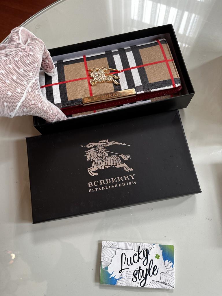 Кошелек luxe Burberry +бренд коробка 52314312
