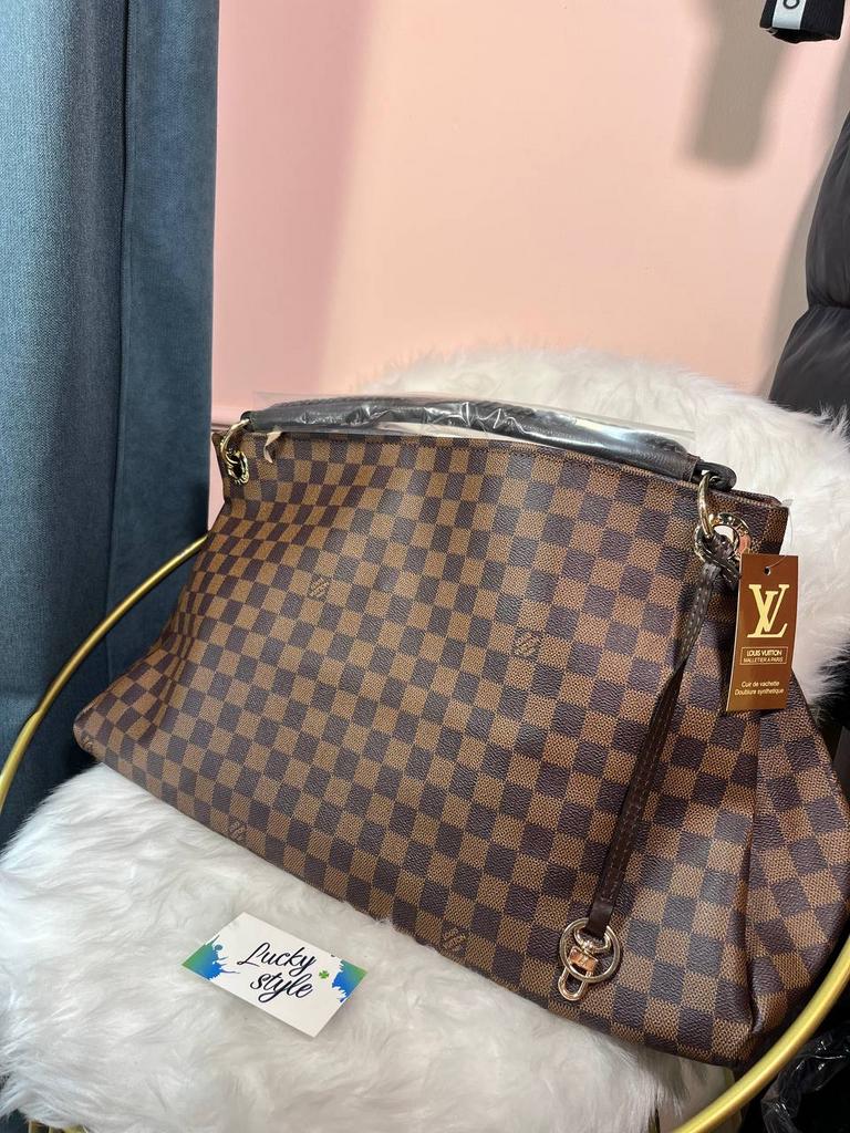 Artsy Louis Vuitton коричневая шашка 211243