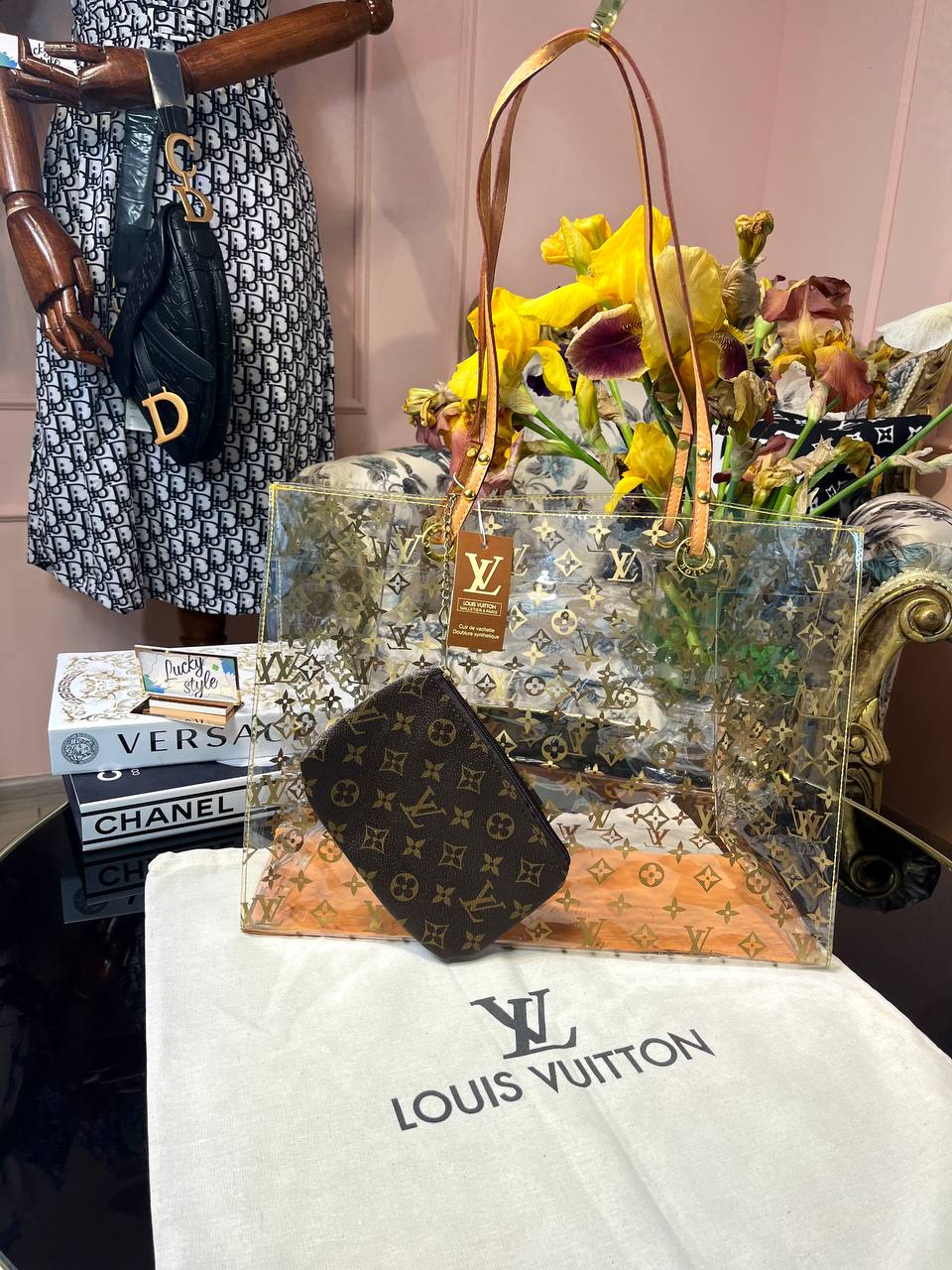 Louis Vuitton Vinyl Beach пляжная 884843