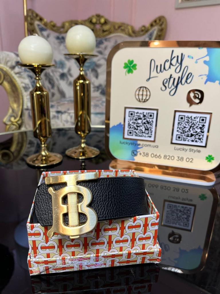 Ремень натуральная кожа Burberry 66245326
