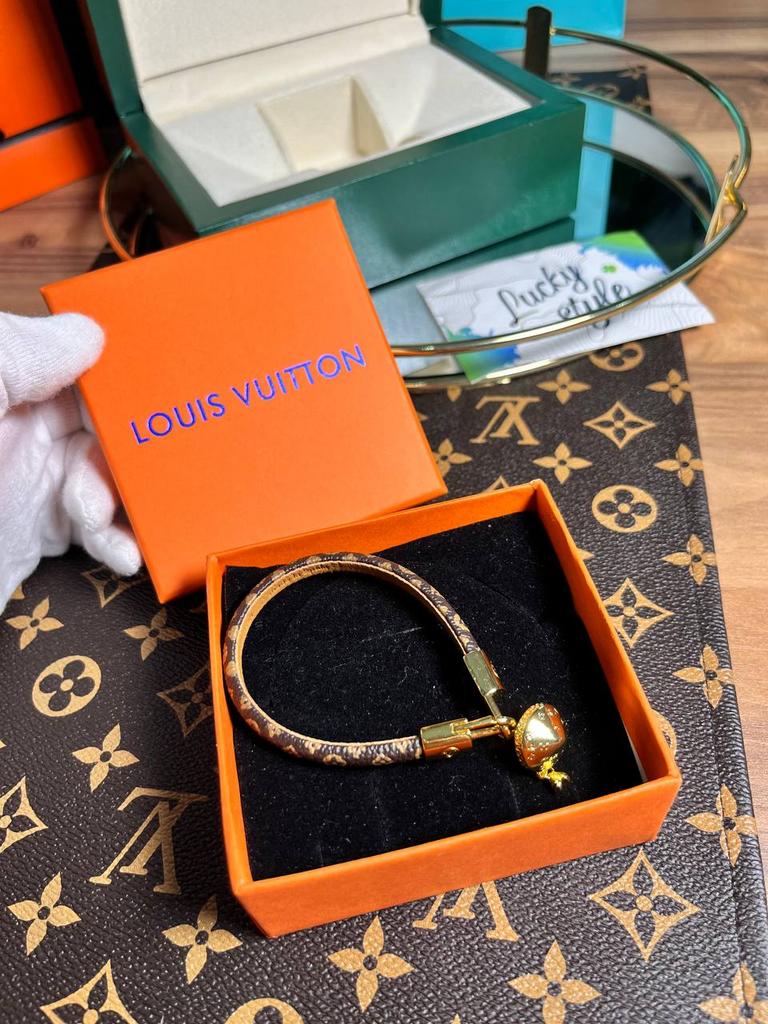 Браслет LV bag натуральная кожа 6613412
