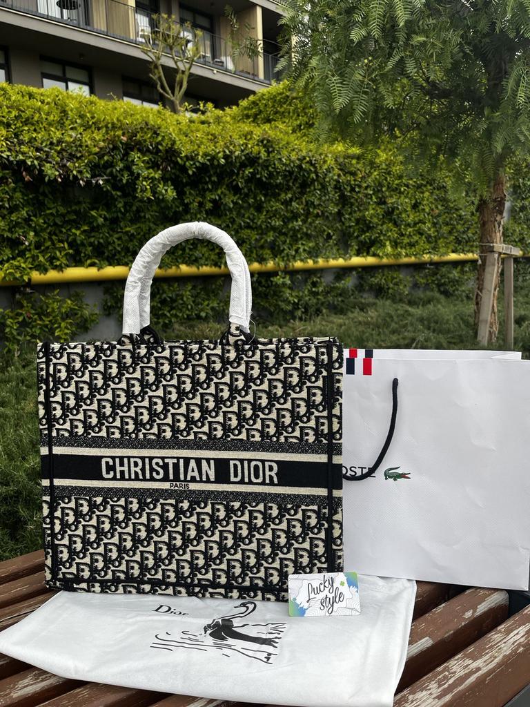 Dior Shopper Classic шоппер Диор черный тоут 5152512