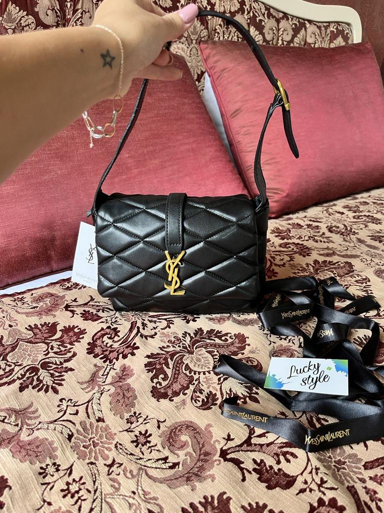 Сумка черная YVES SAINT LAURENT - Le 57 Hobo Bag 677543342