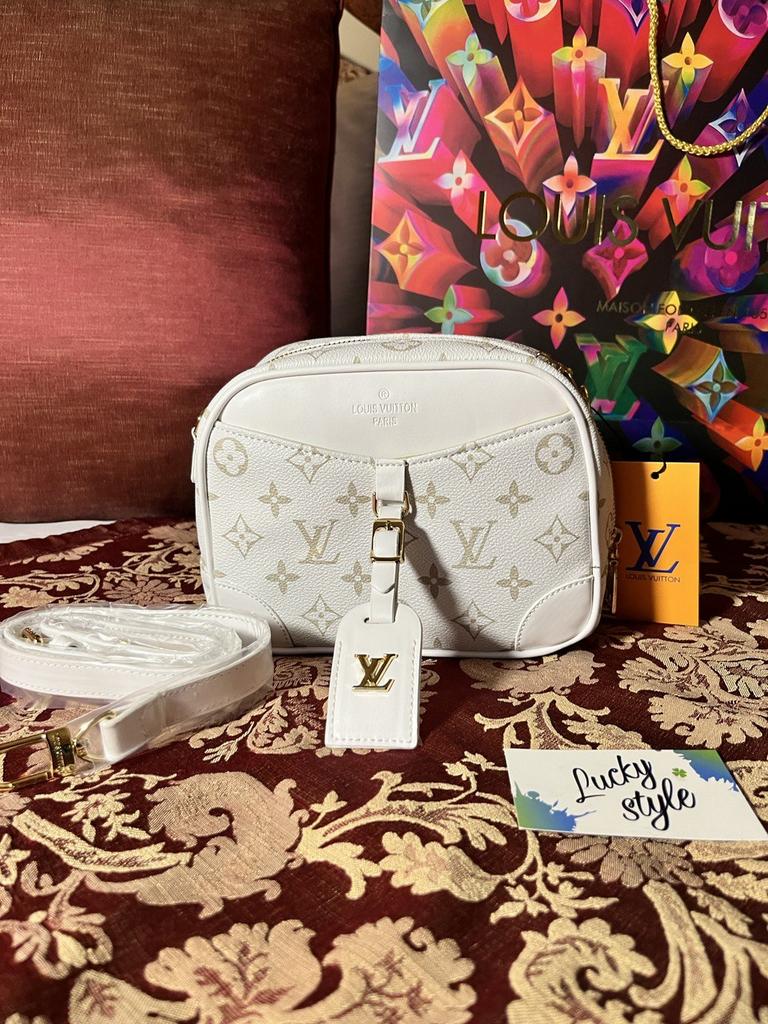 Белый монограмм LOUIS VUITTON DEAUVILLE MINI 7457343734