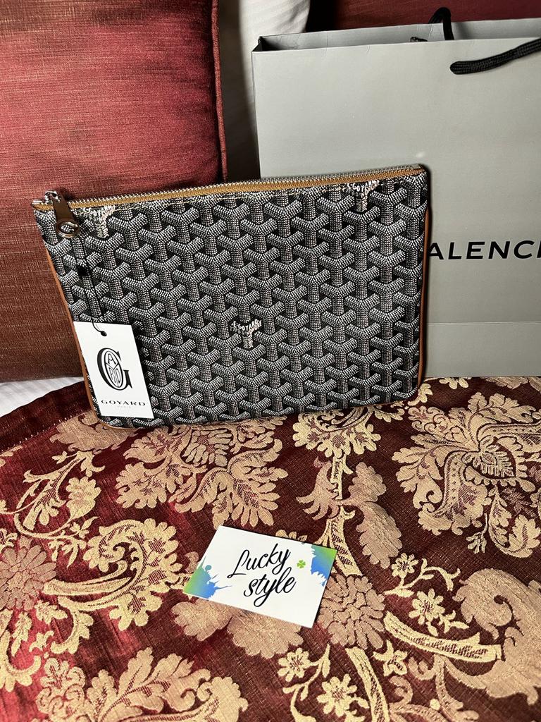 Косметичка барсетка коричневая GOYARD - Senat Gm Pouch 64363461234