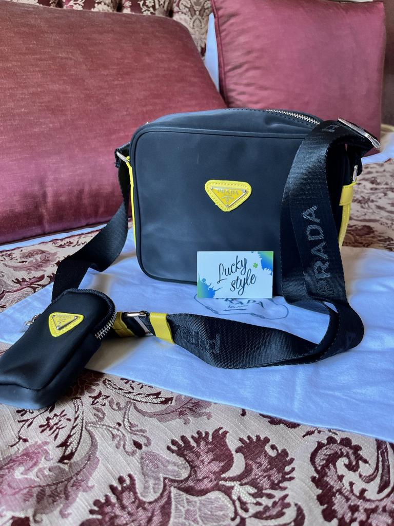 Prada & adidas сумка черная 777548235