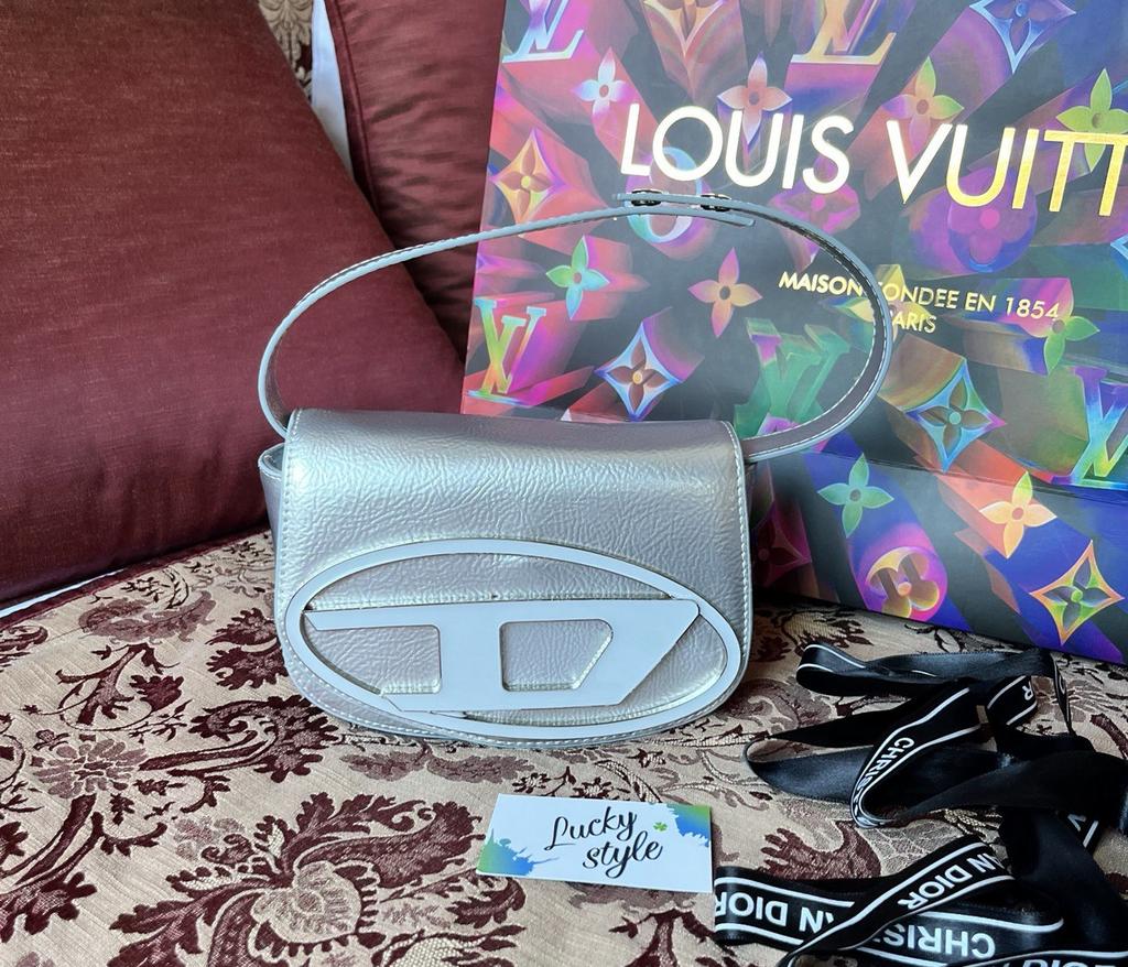 Diesel сумка серебро 4214125125