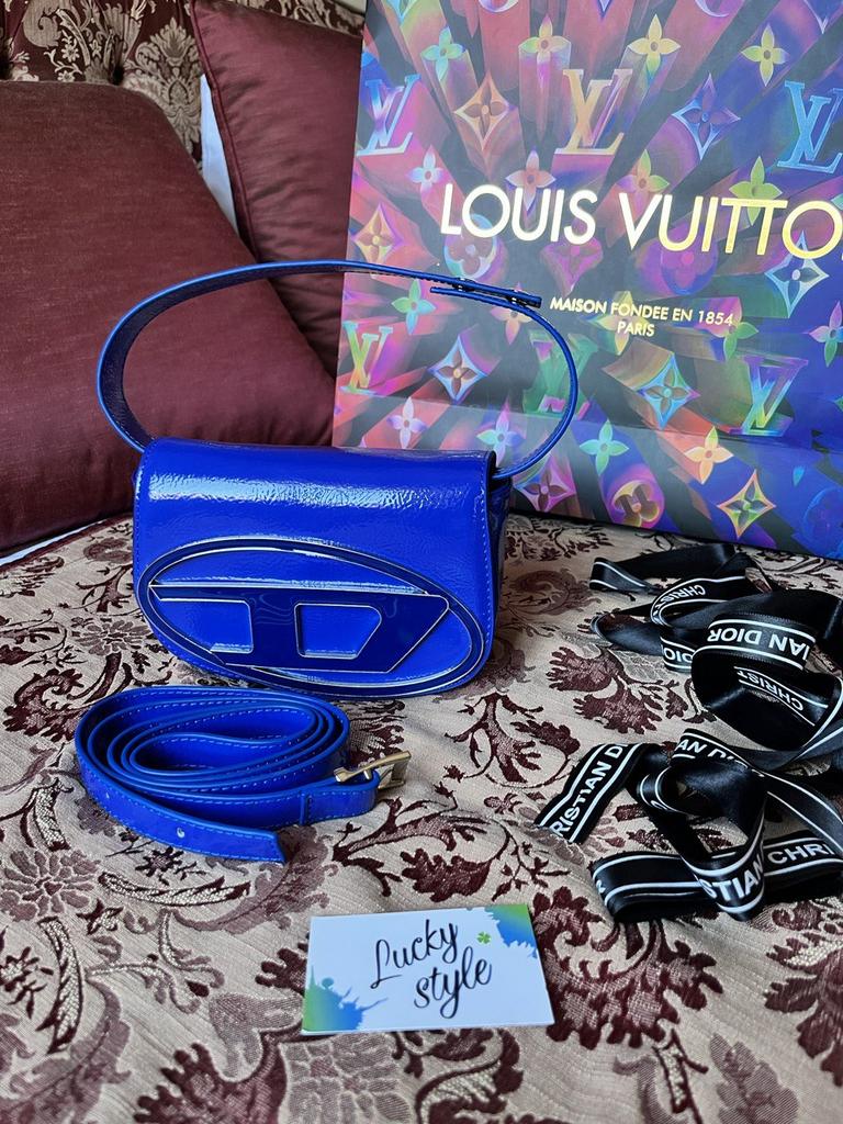 Diesel сумка синяя 6131245