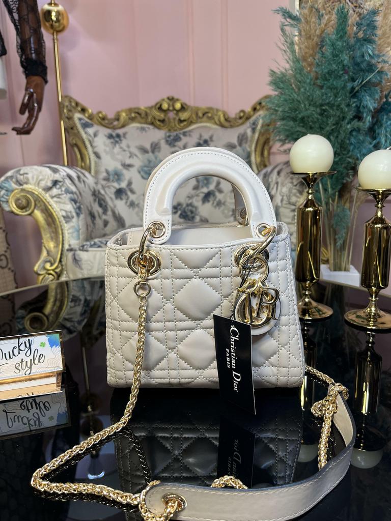 Dior Lady бежевая маленькая 19 см 662372743