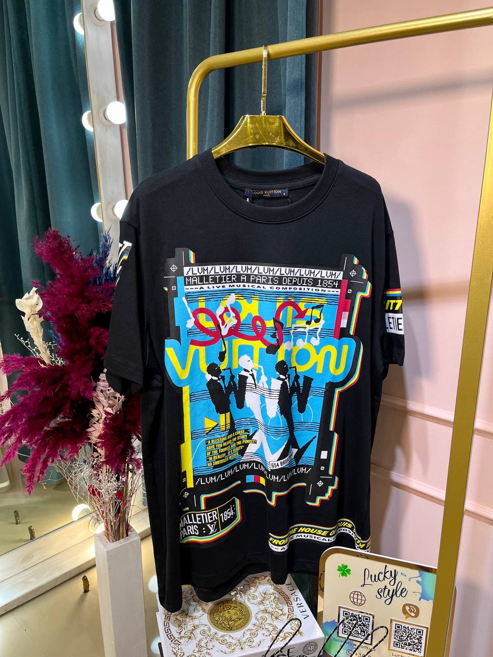 Premium футболка LV черная дизайн   551267612