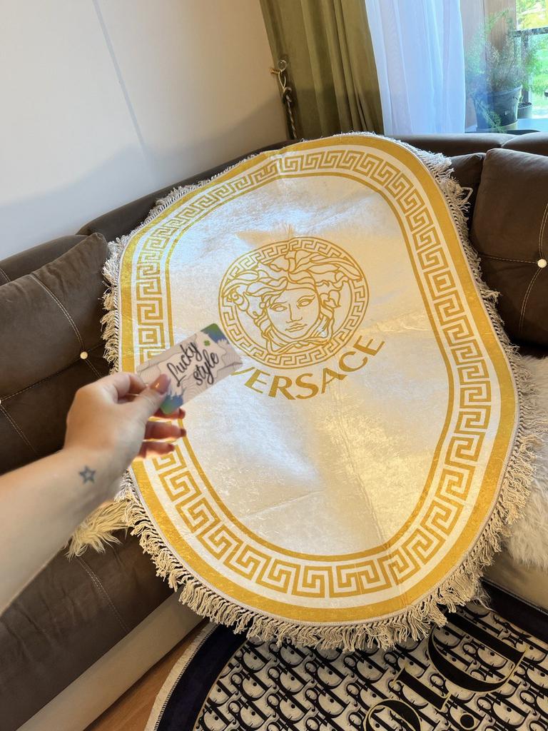 Ковер светлый Versace 6437853854