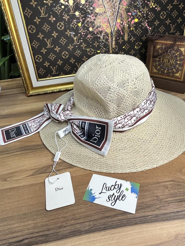 Панама Dior светлая Red 63476347437