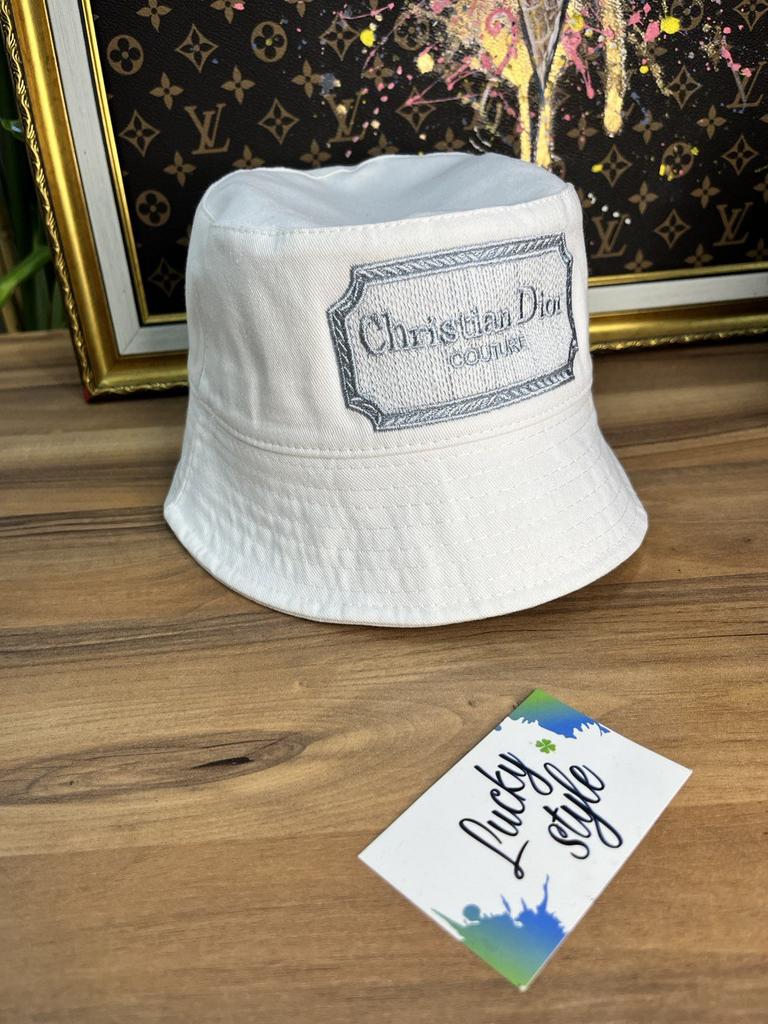 Панама белая Dior 767543523523