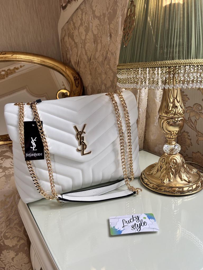 YSL Gold сумка белая люкс 1155247