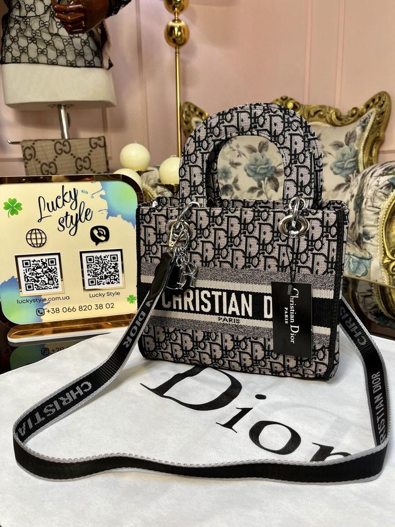 Сумка женская Dior Lady silver 6763161236