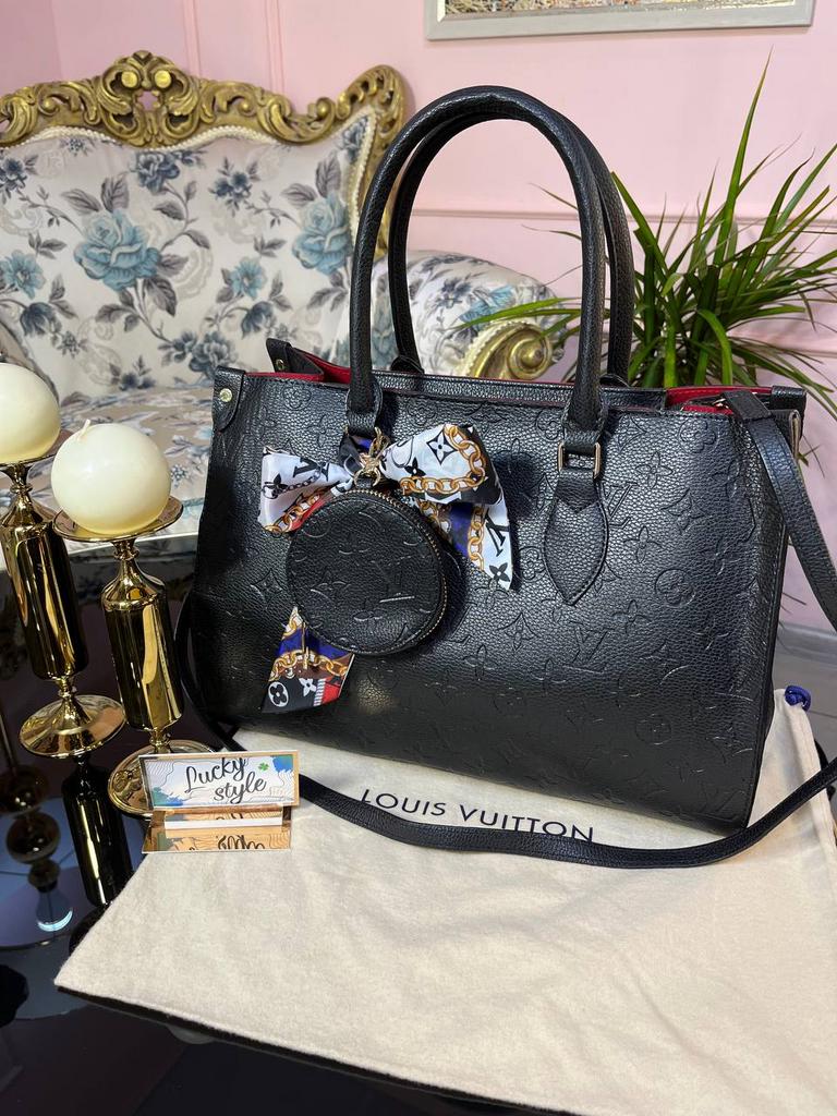 Сумка ontengo LV матовая средняя на замке  6512365216512