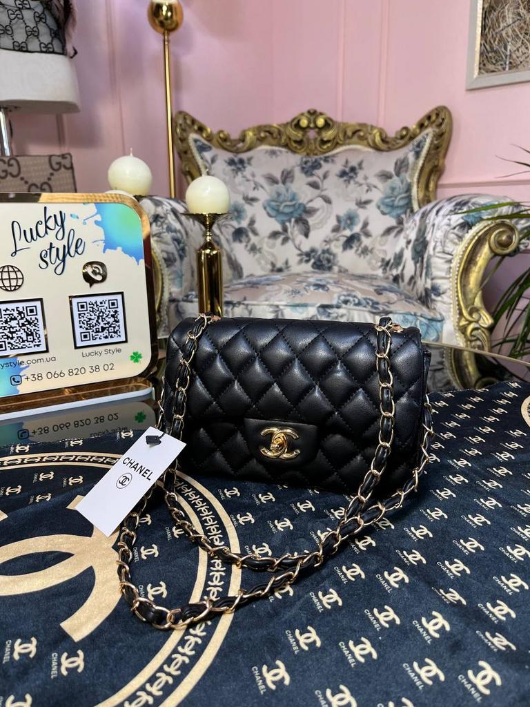 Chanel 20 cm золото черная 77326237
