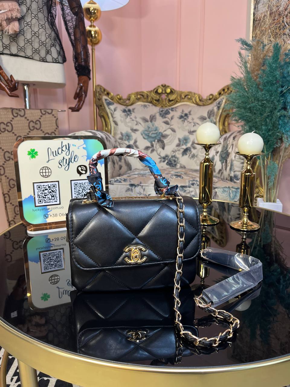 Сумка мини Chanel Classic Black 148665