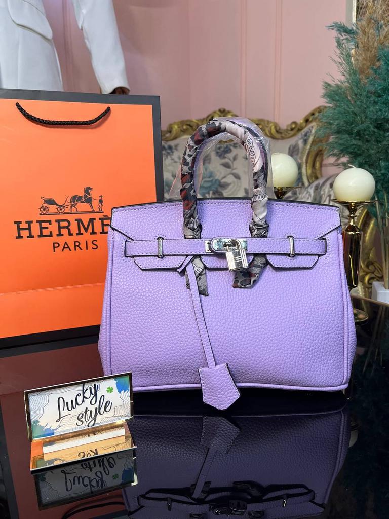 Сумка Hermes Birkin 25см Mini Violet 48974