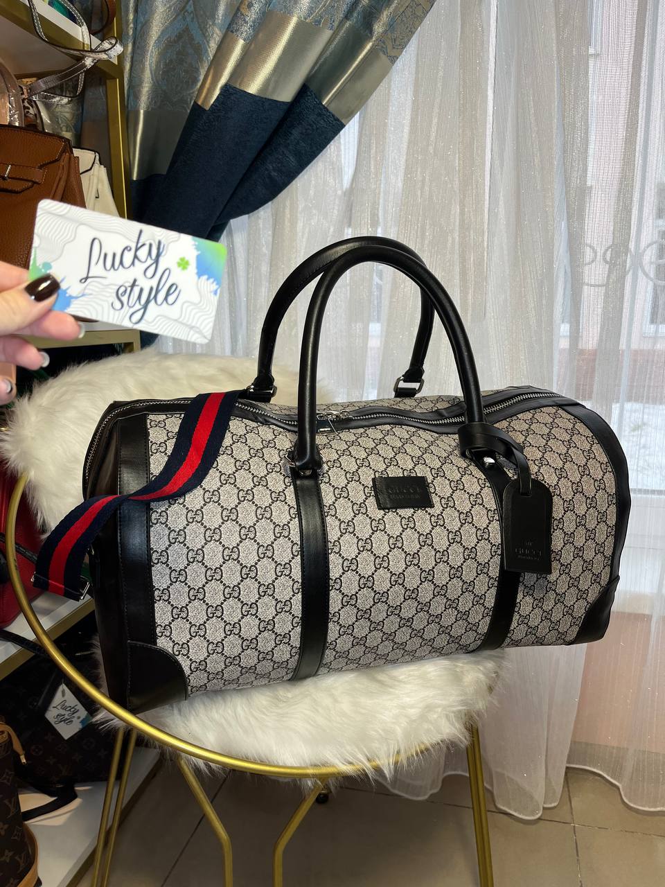 Сумка багажная Гучи Love Parade 4841151