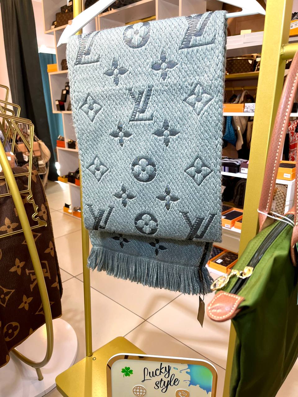 Двухсторонний теплый шарф 41551