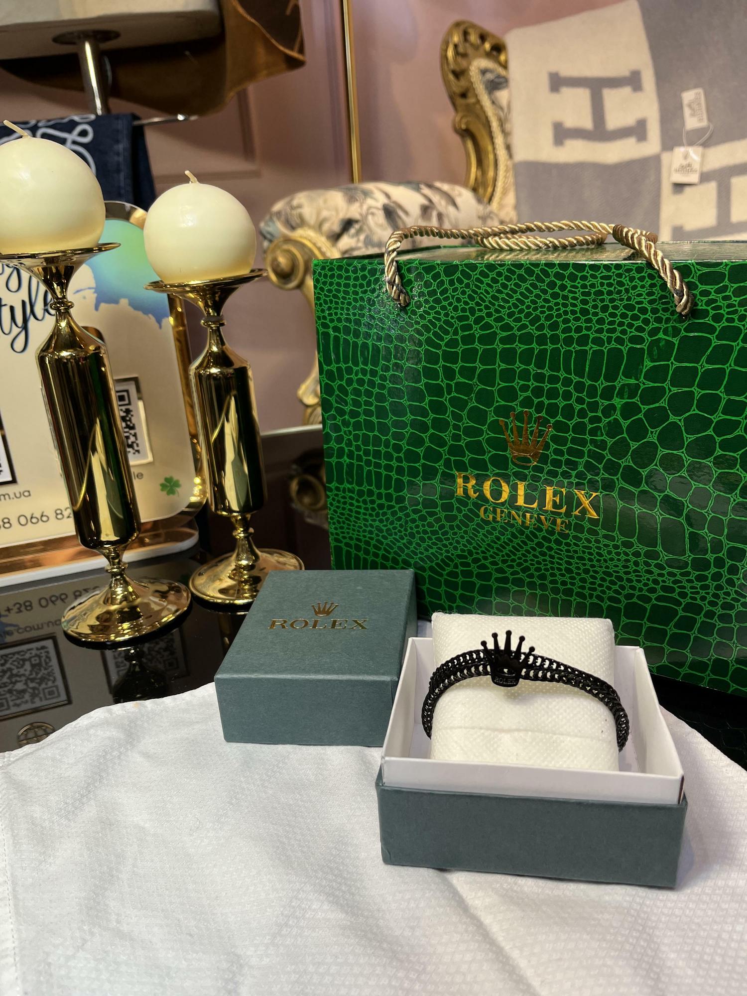 Черный браслет 736758