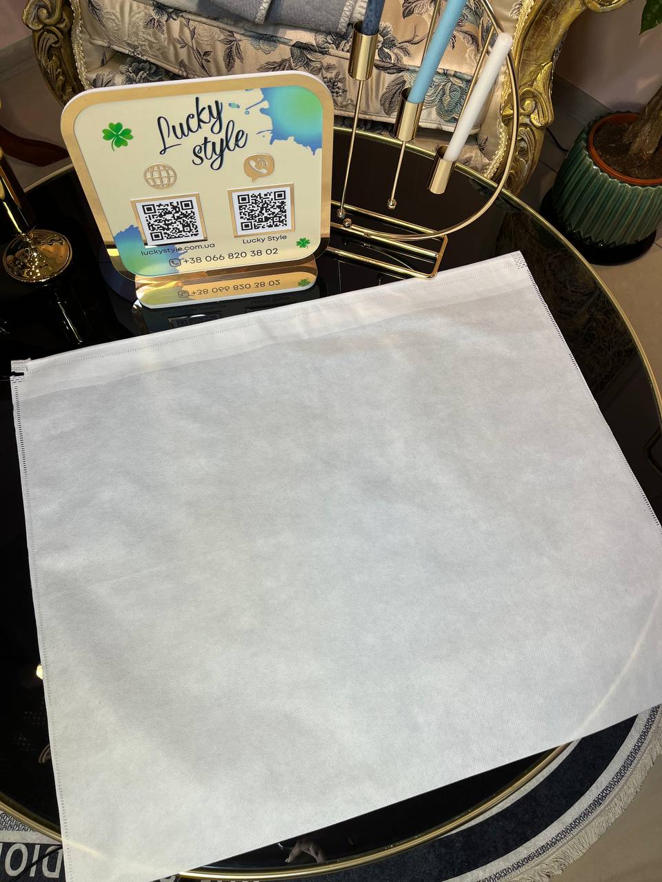 Пыльник белый большой 783532