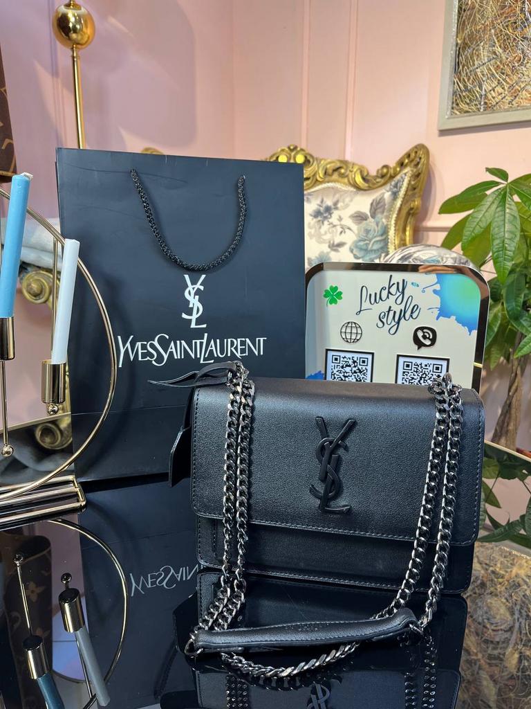 Сумка Yves Saint Laurent черная 4676798