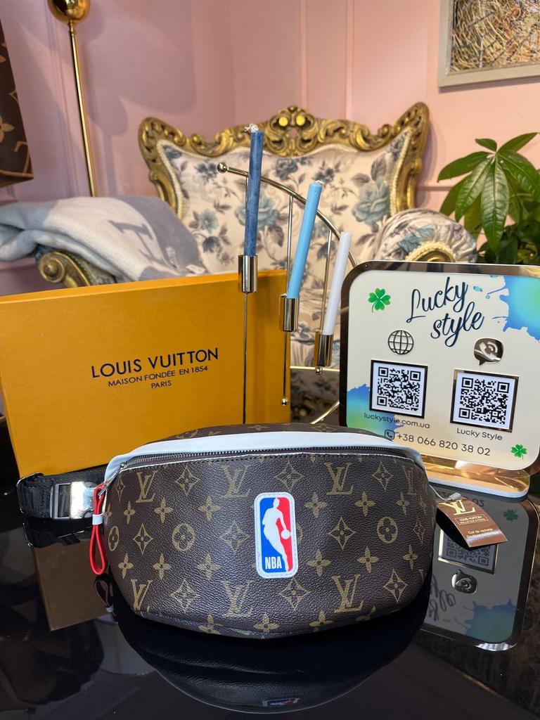 Louis vuitton поясная сумка коричневый монограмм 456789321