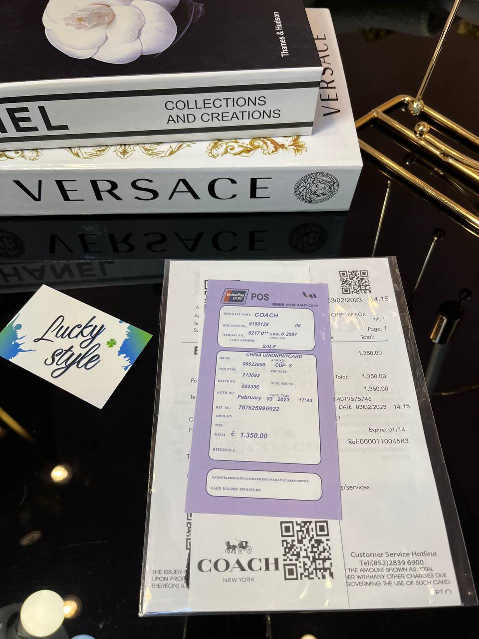 Документы Coach 1122554466