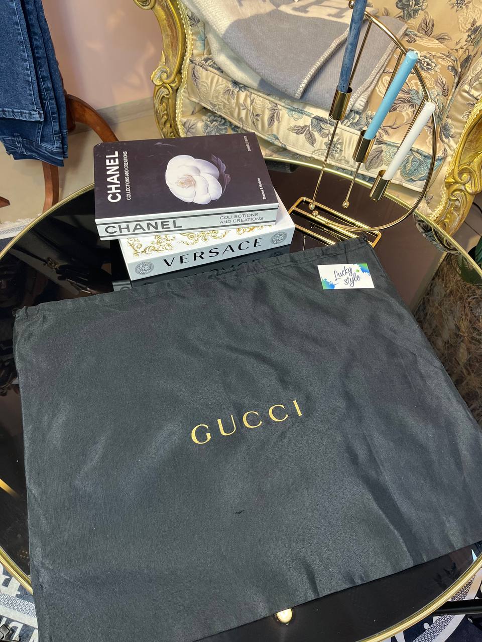 Пыльник люкс Гучи большой 11247863