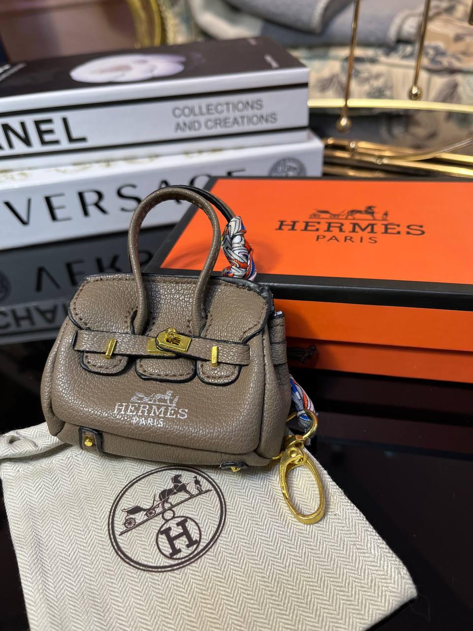 Брелоки > Брелок маленькая сумка Hermes 4278837 купити в інтернет