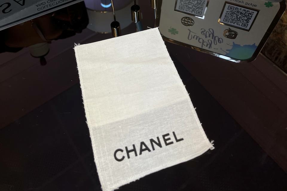 Пыльник мини люкс Chanel белый 6634854425