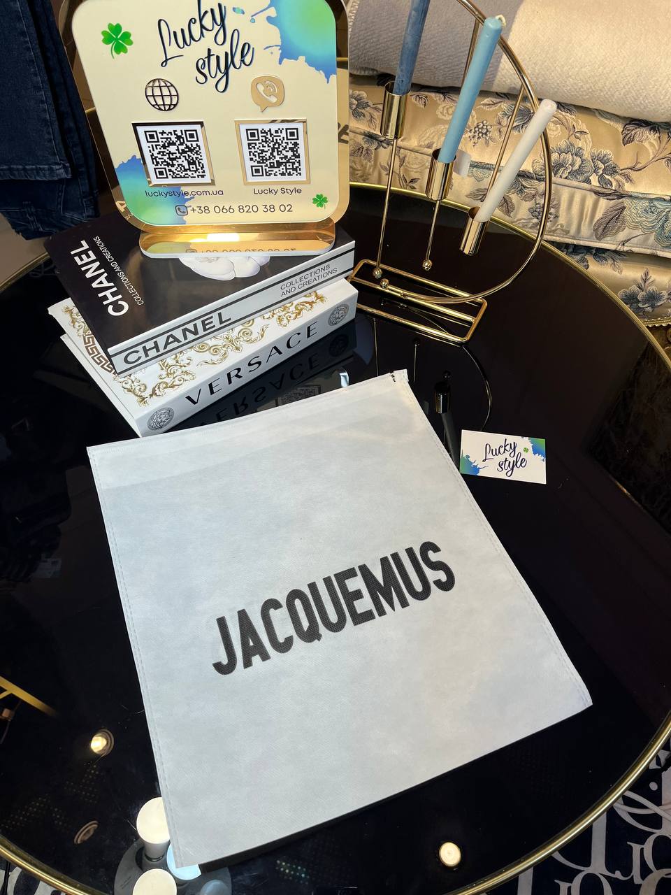 Пыльник Jacquemus маленький 335642