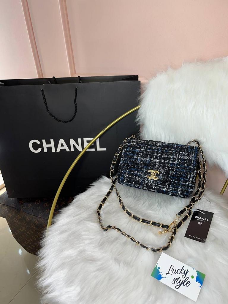 Сумка Chanel твидовая 584275