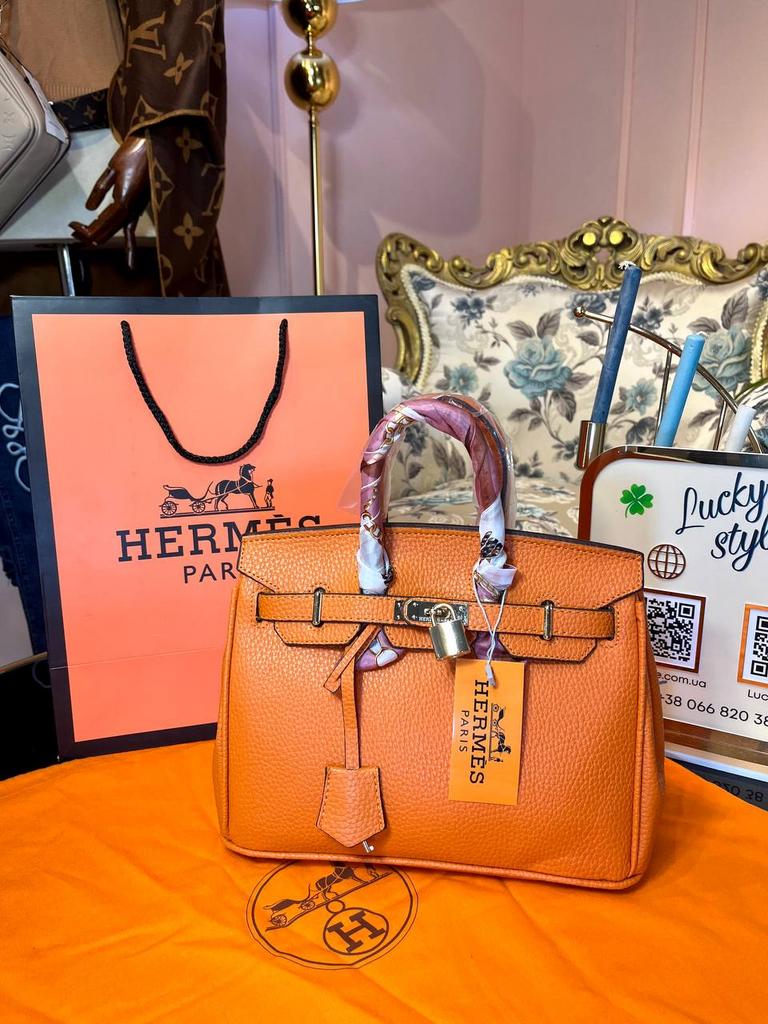 Сумка Hermes Birkin 25см Mini Orange 1212363