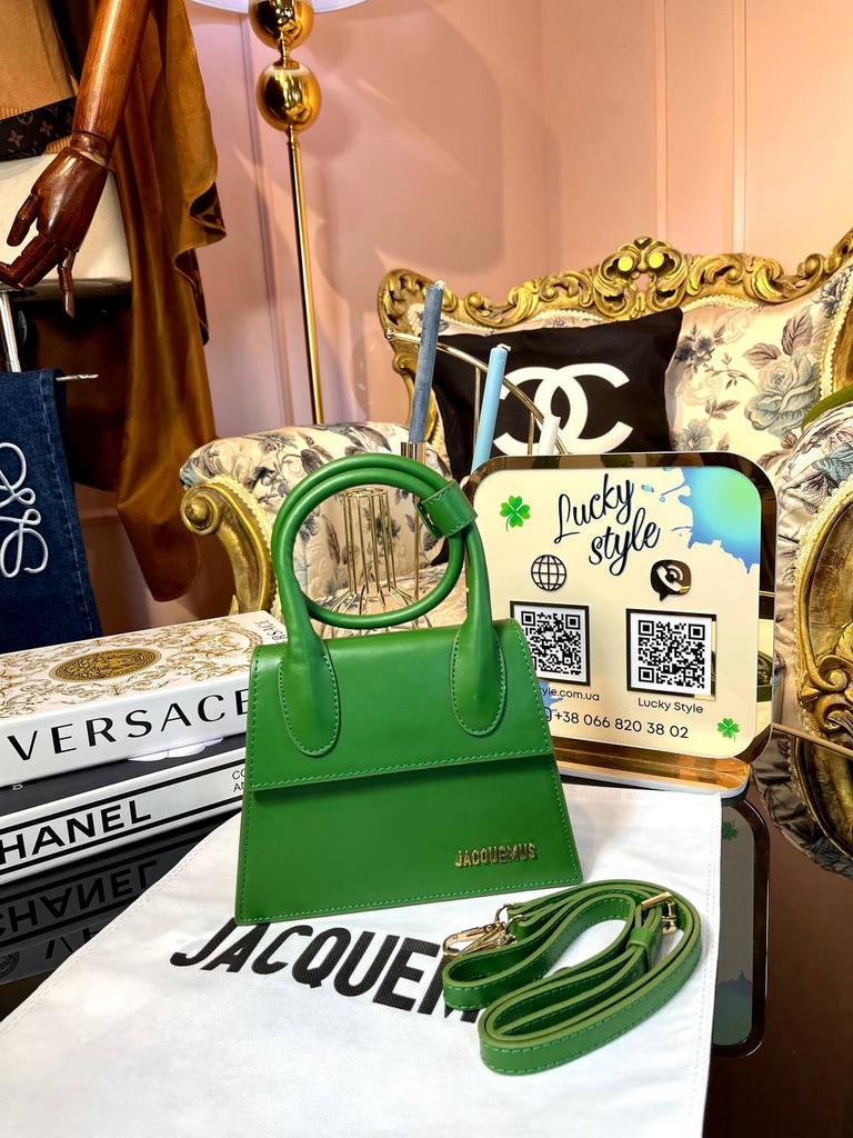 Сумка Jacquemus зелёная 60030012