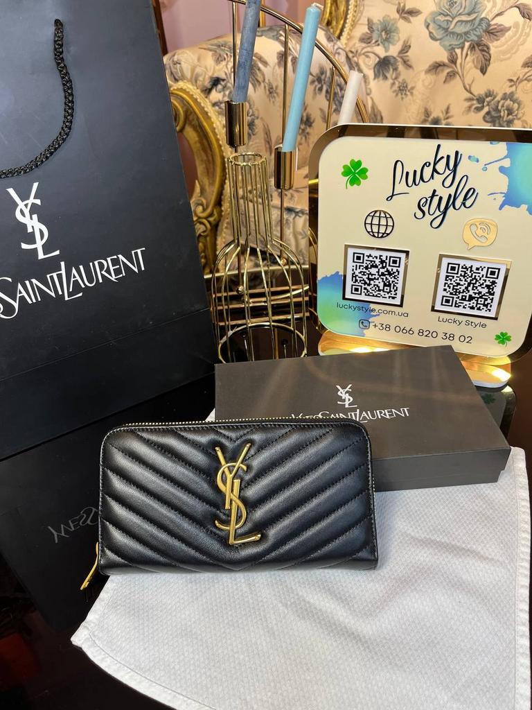 Кошелек Ysl натуральная кожа 56696