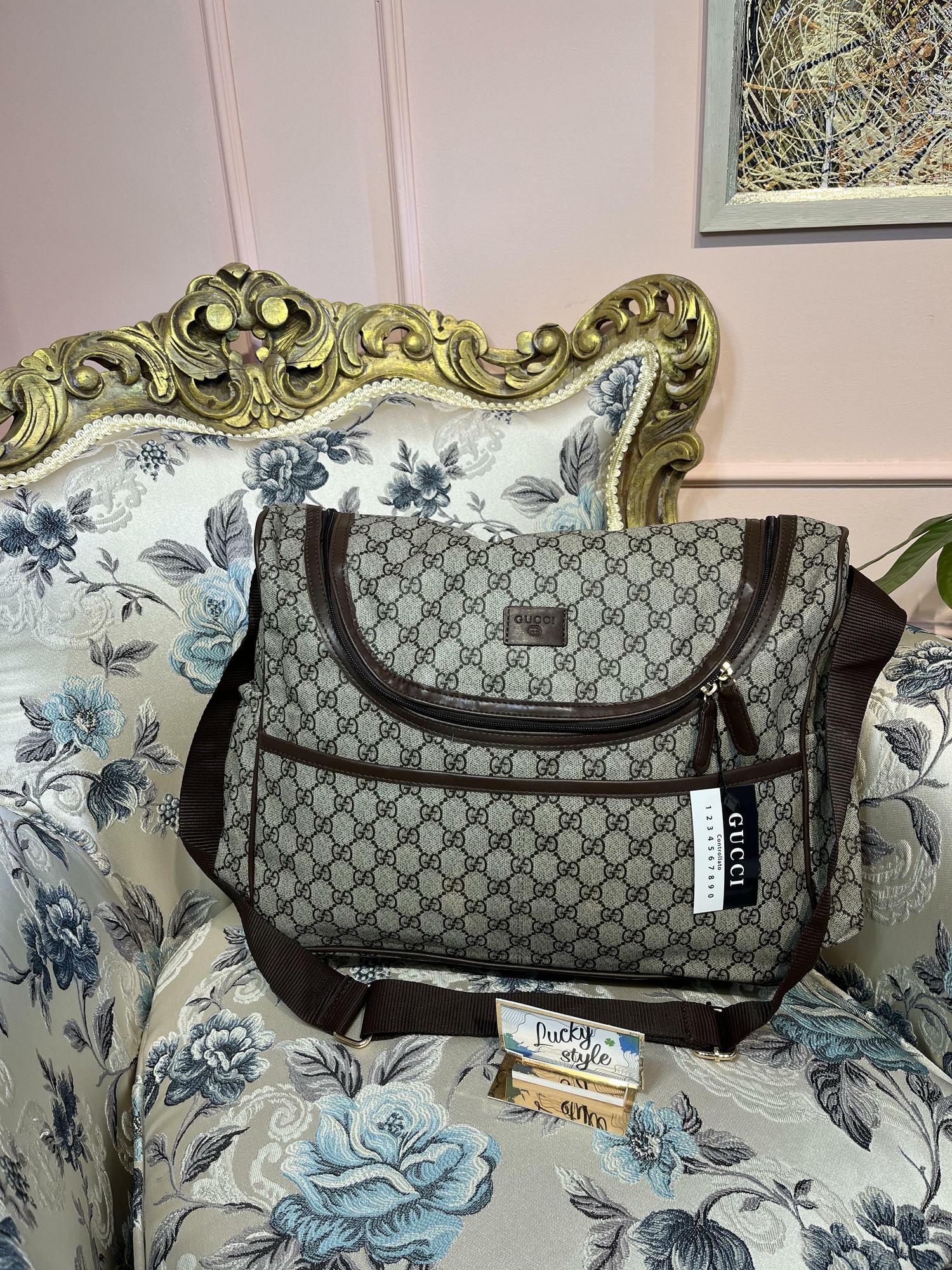 Сумка Гучи GG Monogram Diaper Bag 755864