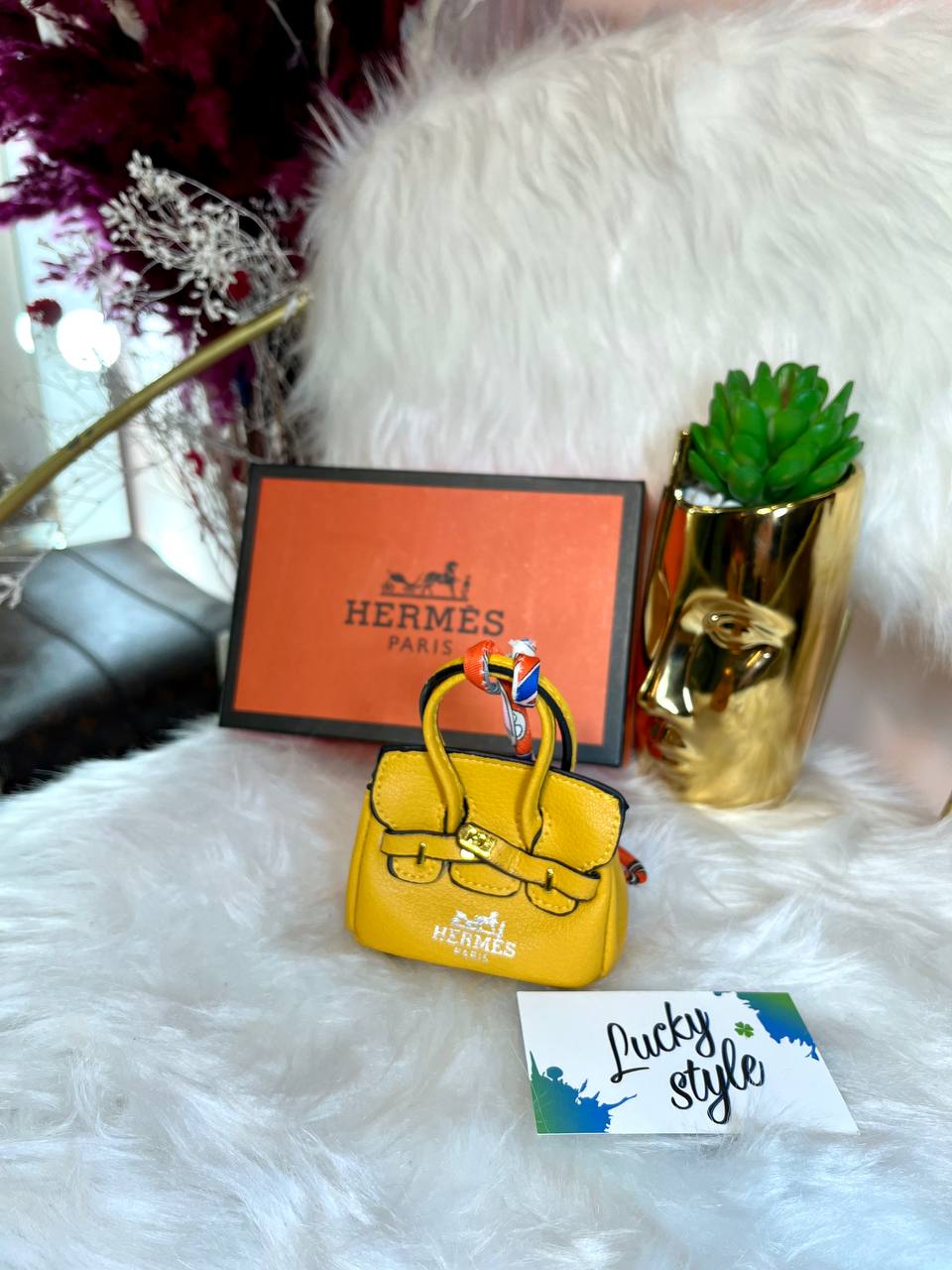 Брелок сумка Hermes 4455886