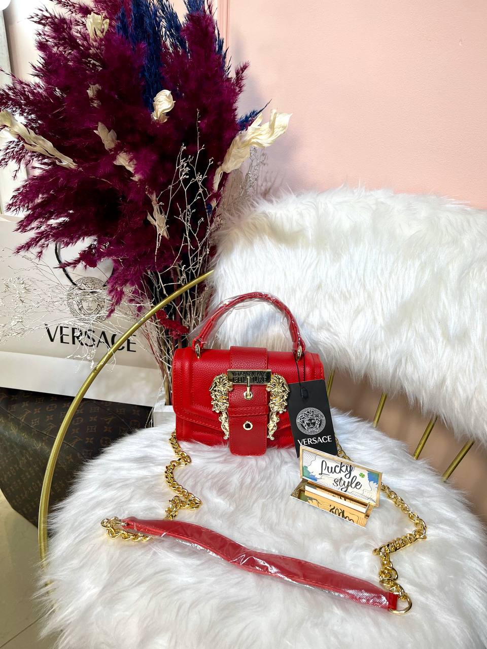 Сумка Versace Jeans Couture Red 4649832