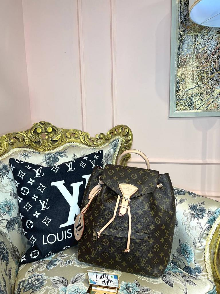 Рюкзак Louis Vuitton Montsouris Backpack коричневый монограмм 4649835