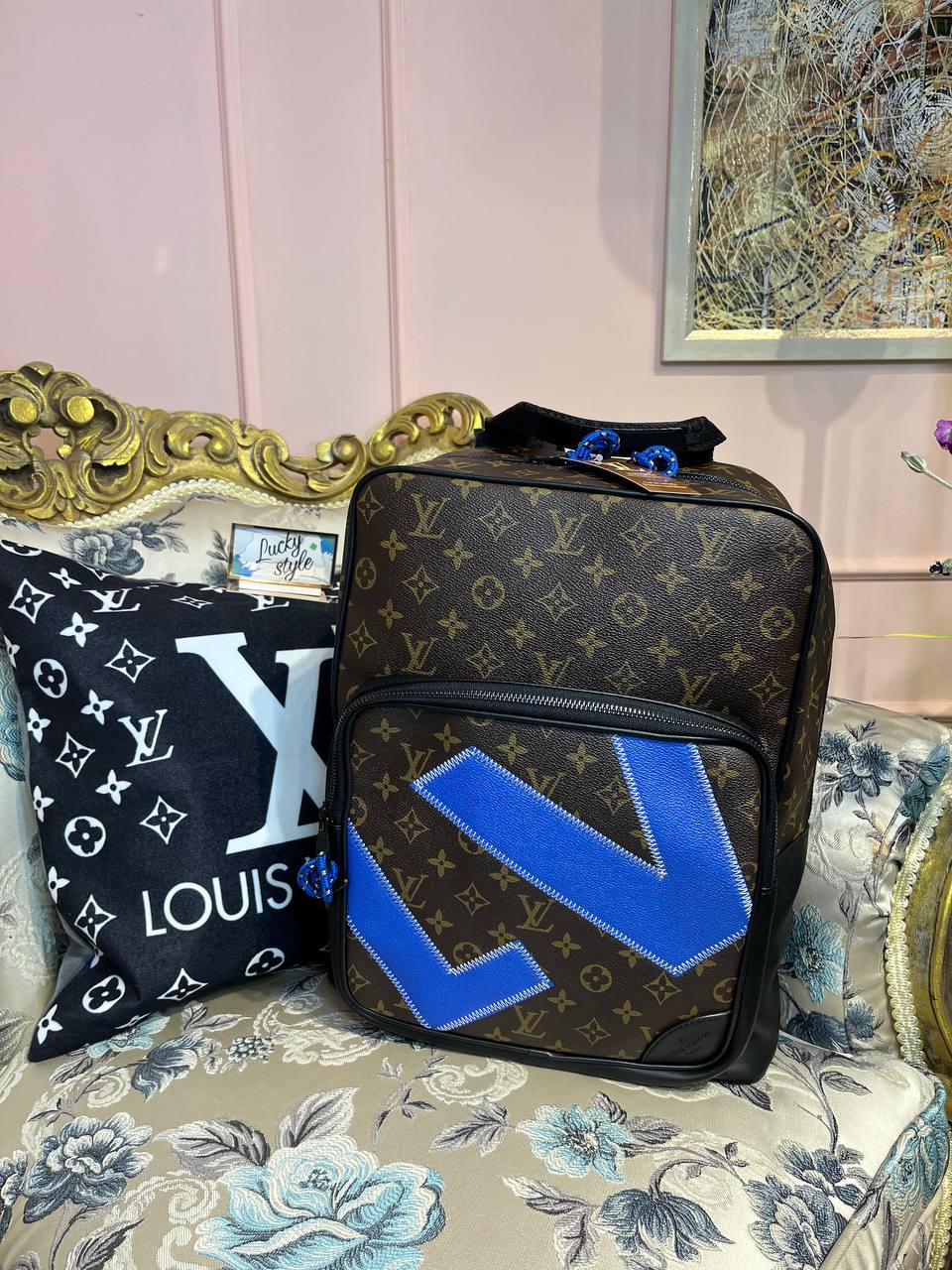 Рюкзак Louis Vuitton коричневый монограмм 95924