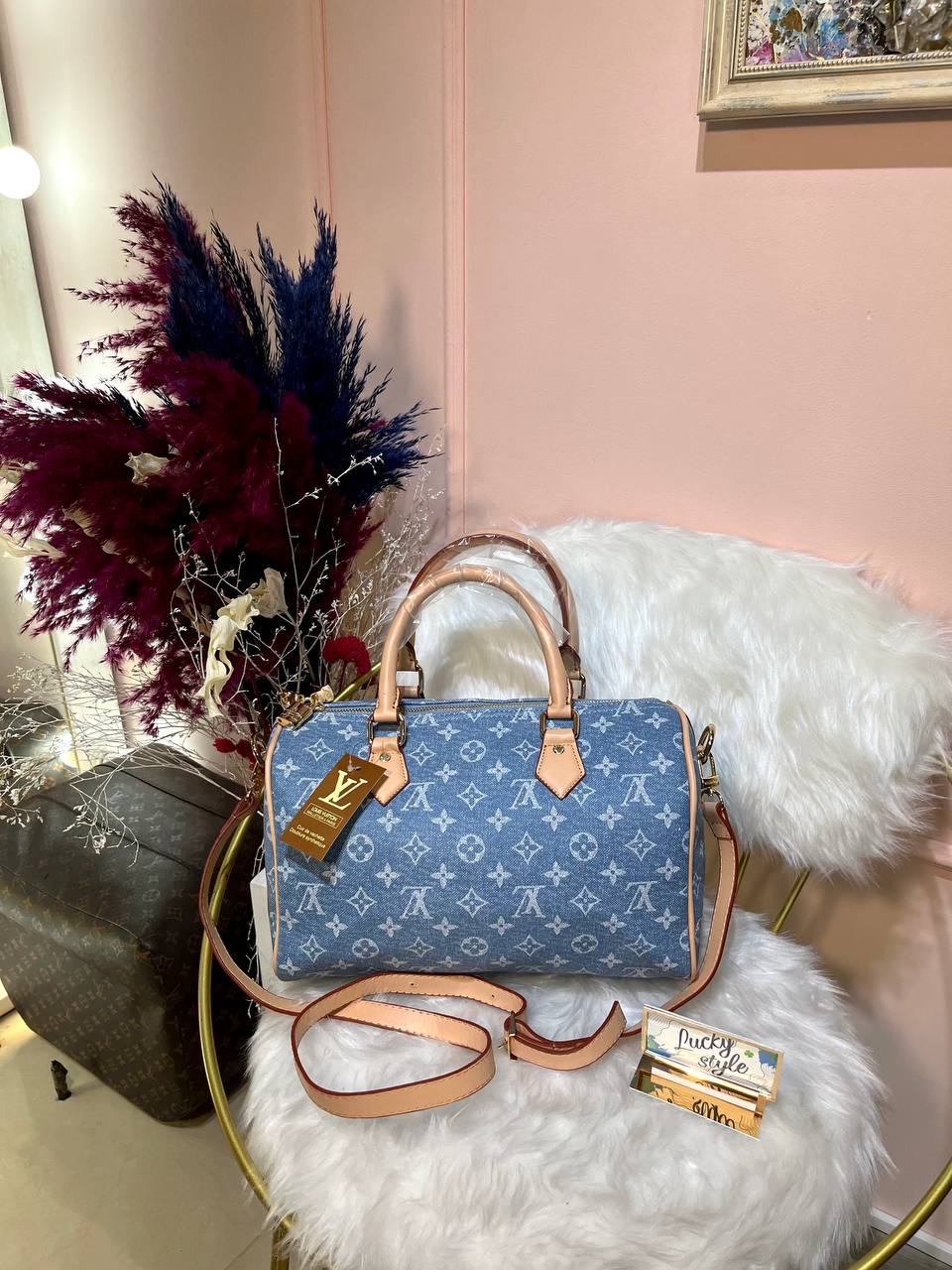 Сумка Louis Vuitton Speedy Jeans 30 см 95926