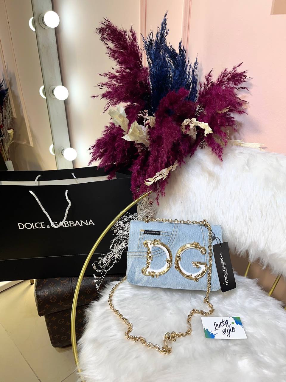 Сумка Dolce&Gabbana Jeans светлая 95940