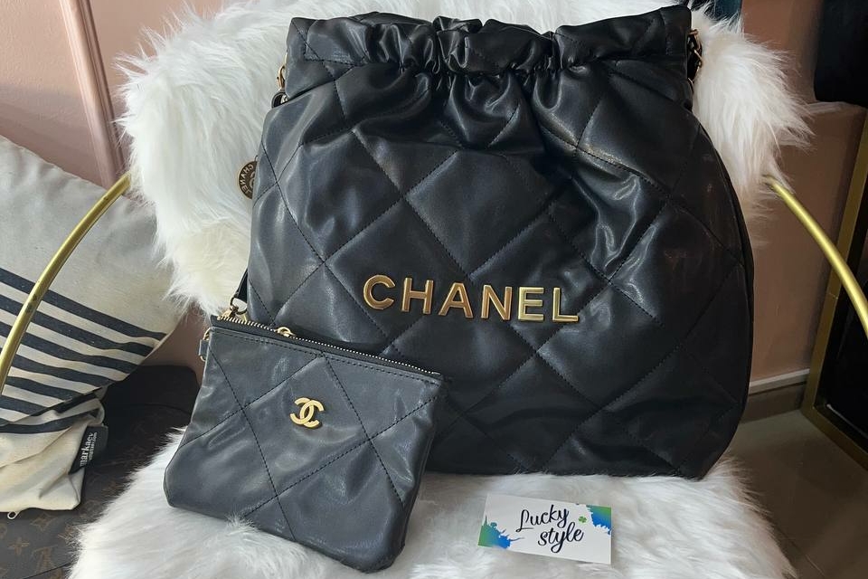 Сумка-мешок Chanel черная 96014