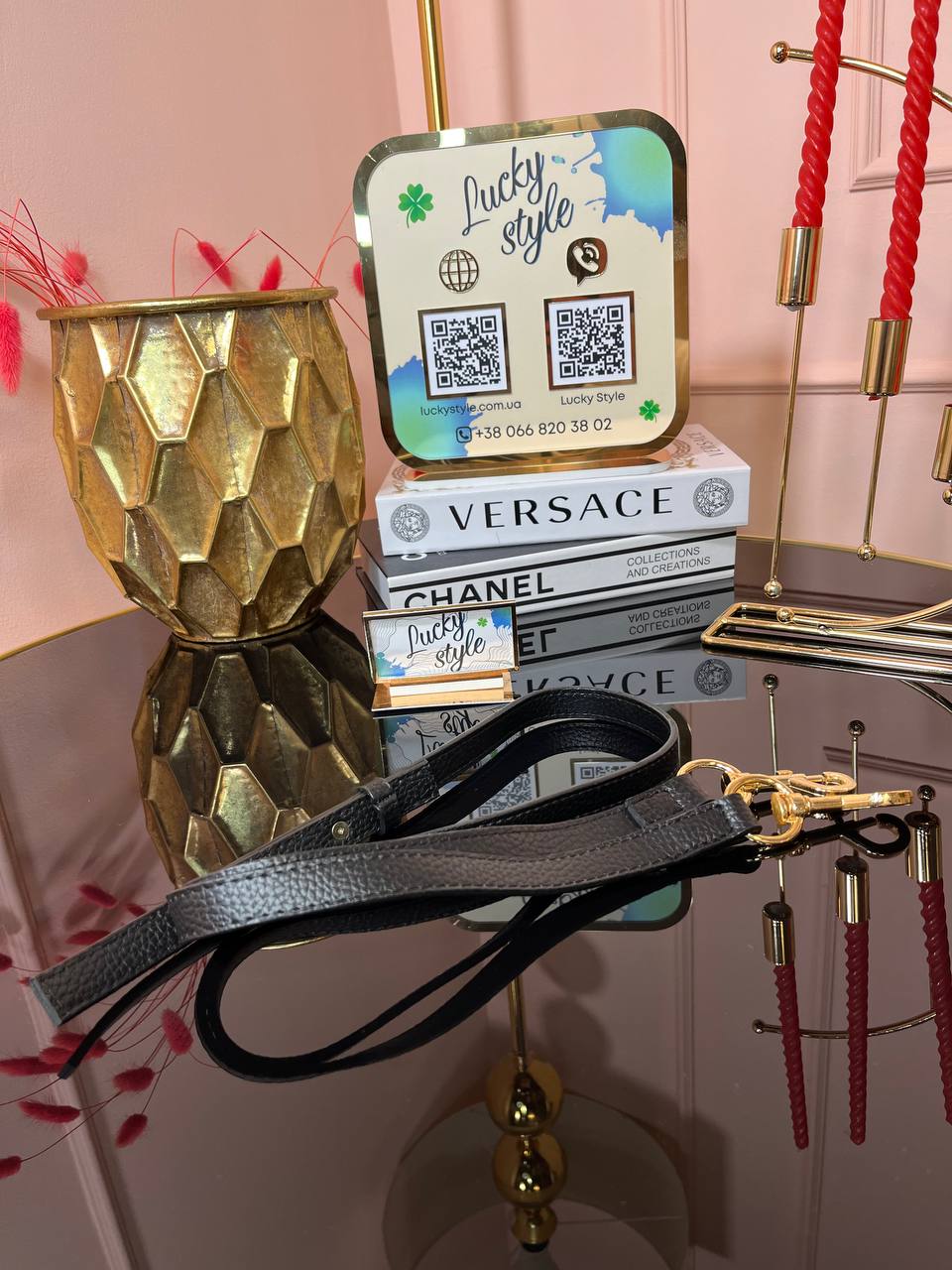 Съемный плечевой ремень черный 96058